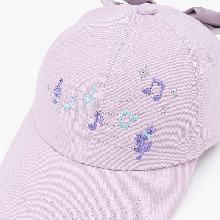 Mimi Satin Ribbon Cap,Lavender, medium image number 2