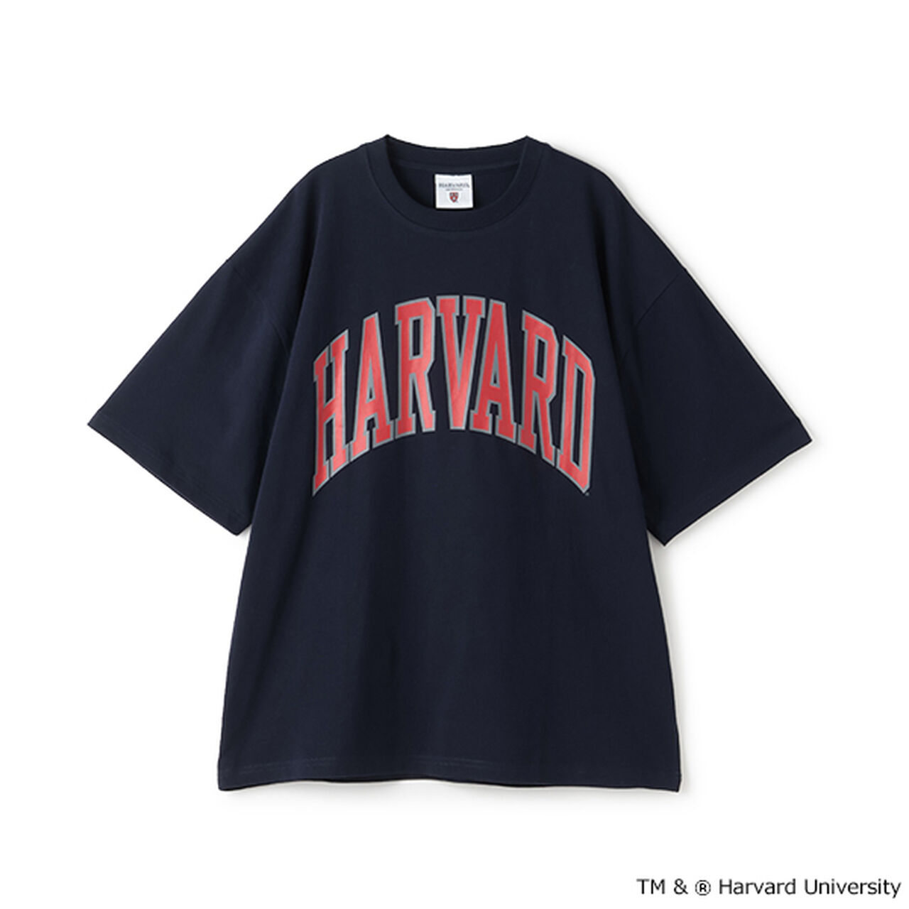 [Cool Touch] High Cool Cotton Harvard University Short Sleeve T-Shirt,White, large image number 9