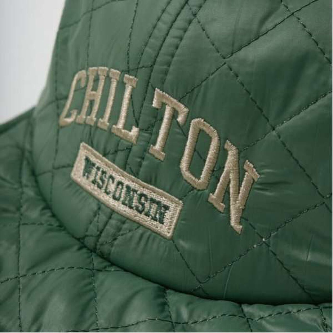 Quilted Embroidered Cap,Blue, large image number 10