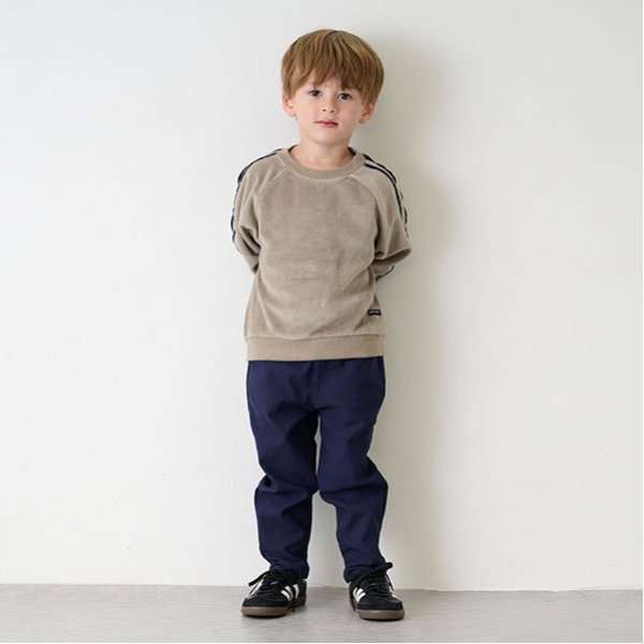 Wool Lined Stretch Pants,Blue green, large image number 17