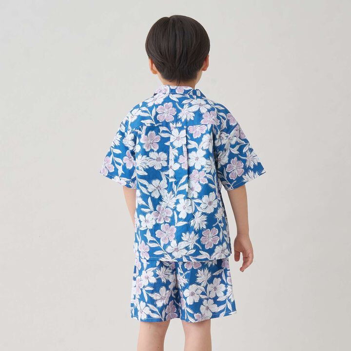 [Outfit Set] Open Collar Shirt & Easy Pants,Greige, medium image number 6