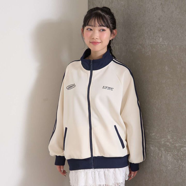 [LTXC / Quick-Dry Absorbent] Track Jacket,Off white, medium image number 0
