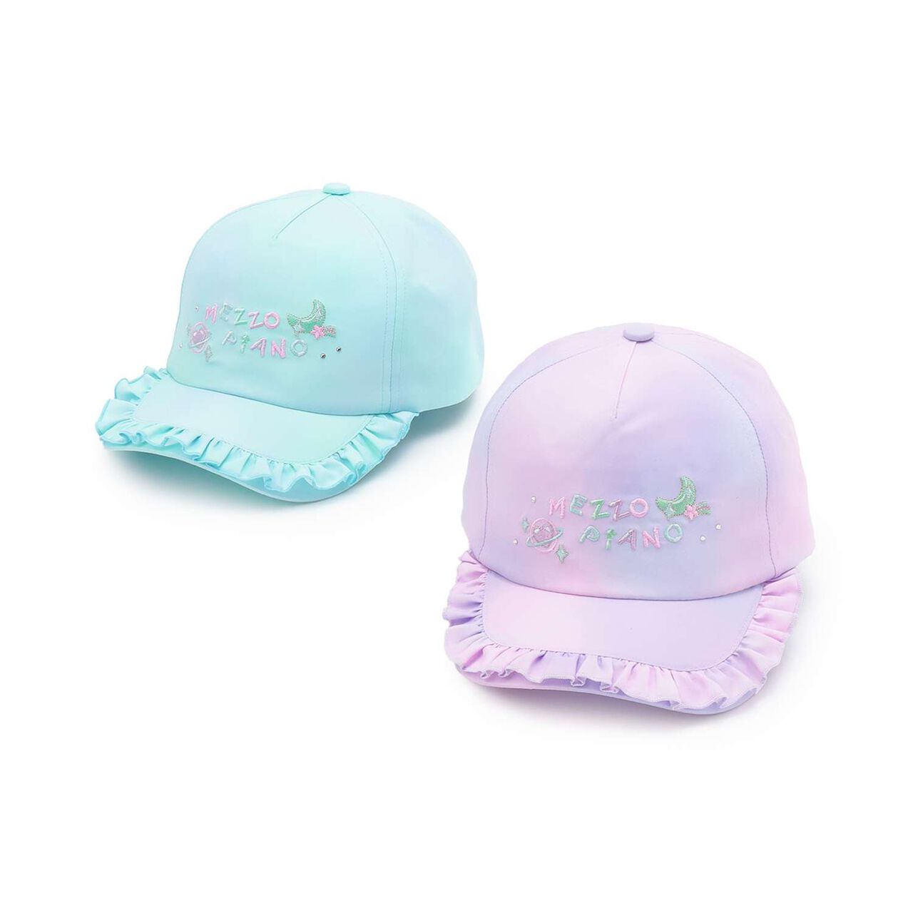 Gradient Frill Cap,Lavender, large image number 5