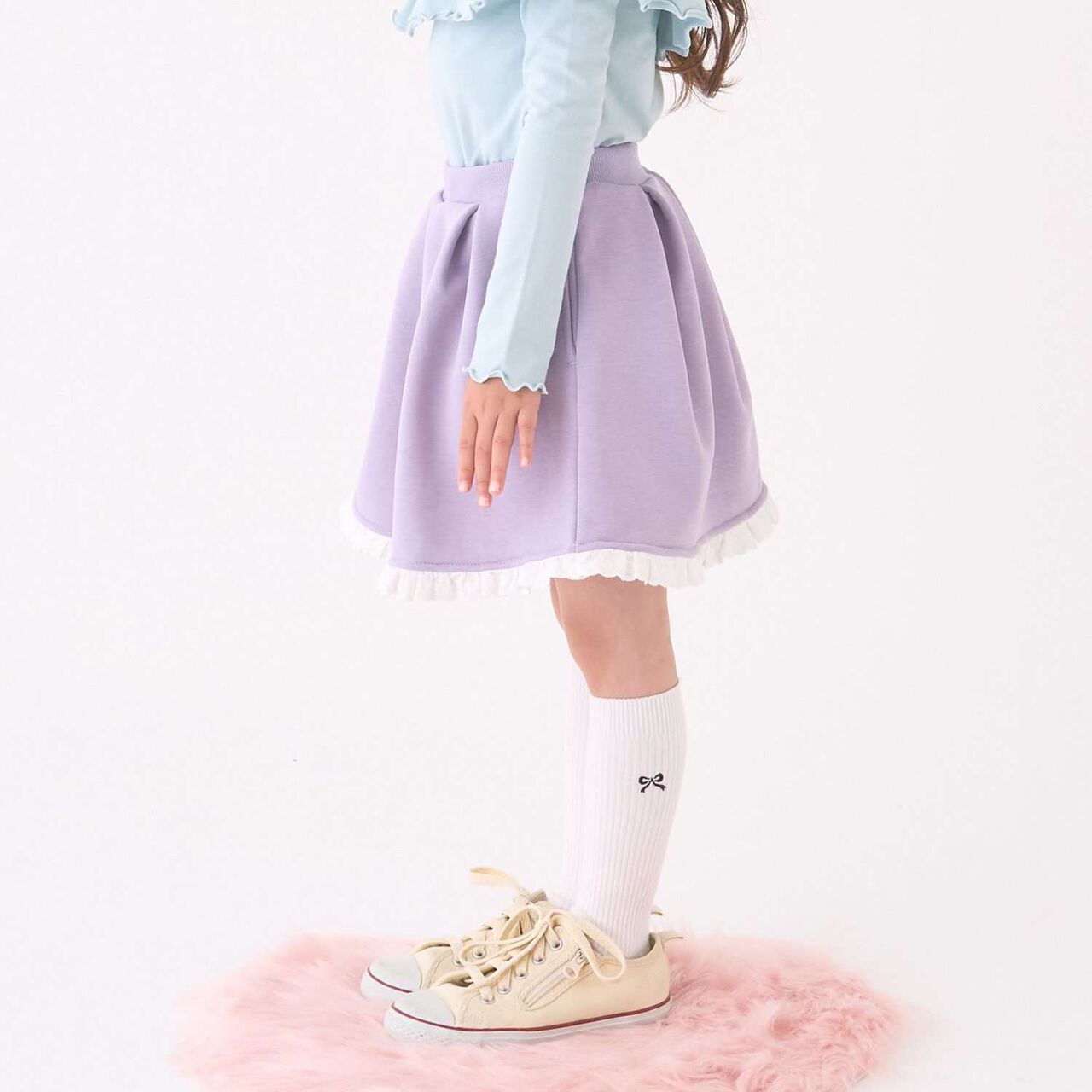 [Lycee Mine Ballet Series] [Coordinatable Setup] Pleated Skirt (Inner Shorts Included),Top gray, large image number 30