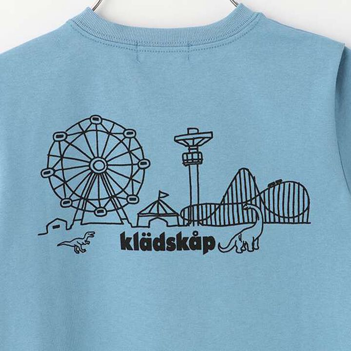 Dinosaur Roller Coaster Short Sleeve T-Shirt,Yellow, medium image number 11