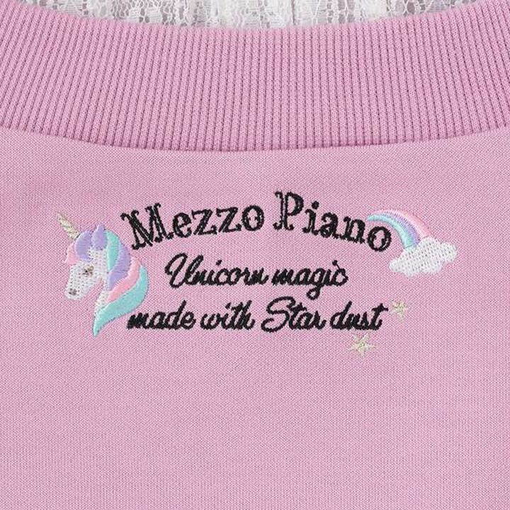 Shoulder Ribbon Layered Sweater,Lilac, medium image number 3