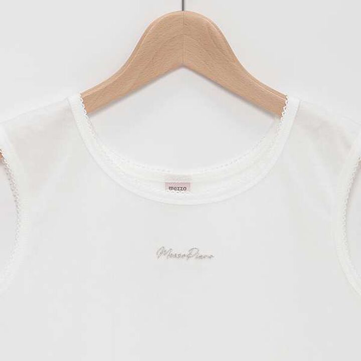 Frill Sailor Blouse & Tank Top Set,Sax blue, medium image number 17