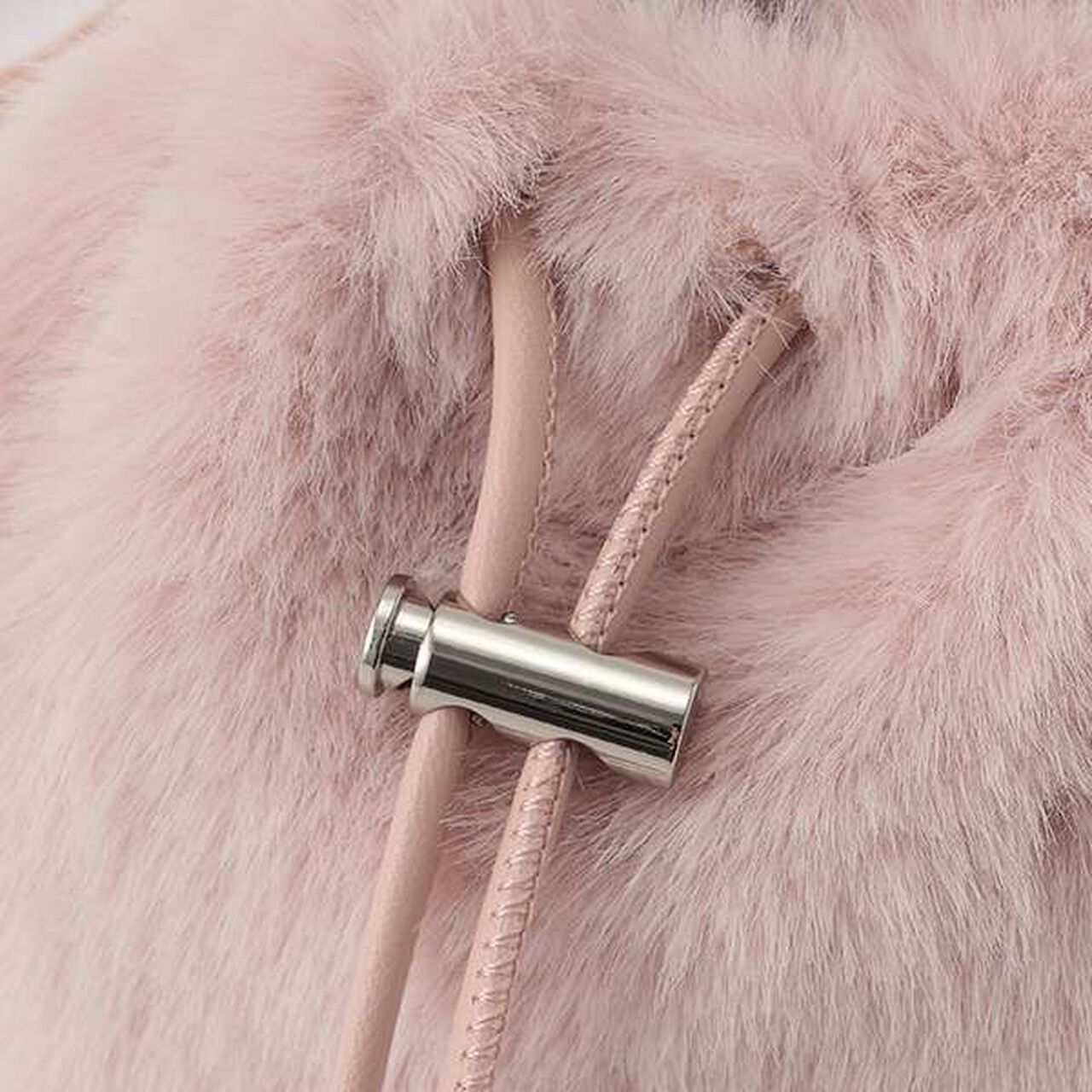 Faux Fur Shoulder Bag,Off white, large image number 3