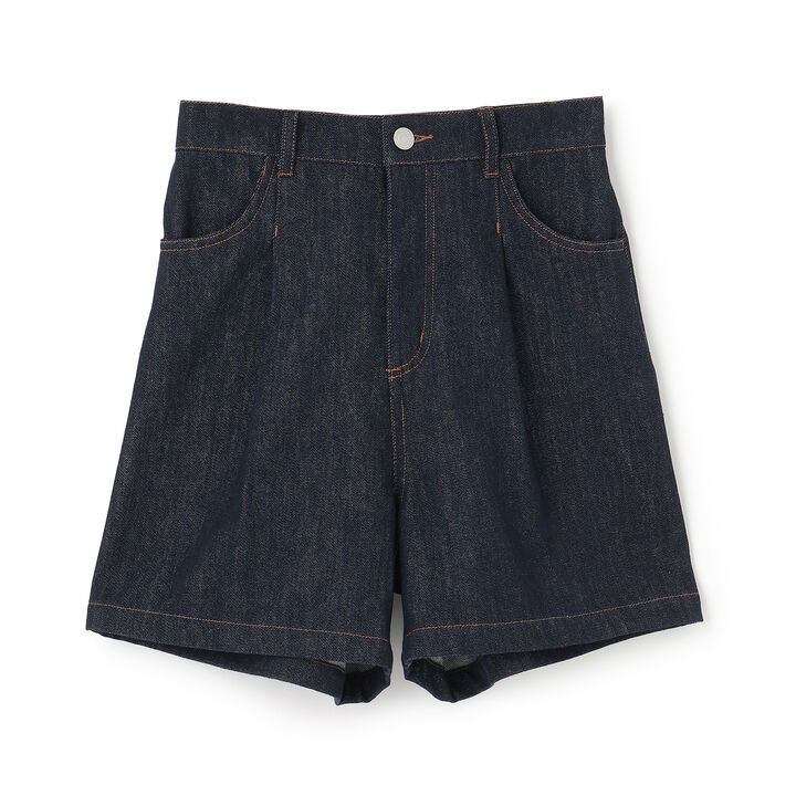 [AMI] Denim Shorts,Navy, medium image number 10