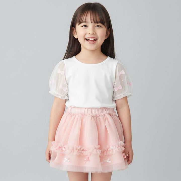 Tulle Skirt,Pink, medium image number 0