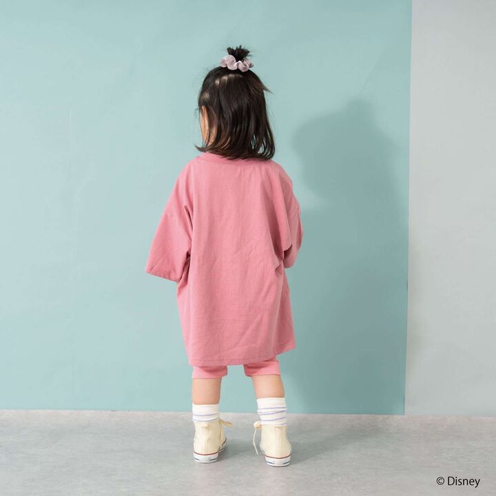 [Zootopia] Patch Embroidered Big Half T-Shirt,Green, medium image number 2