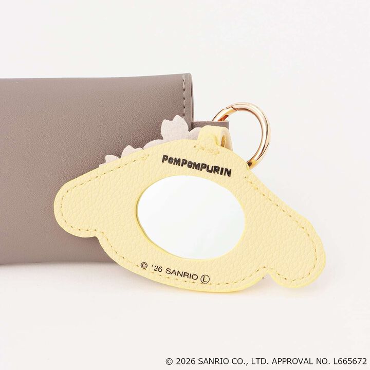 [Sanrio Characters] Mirror Face Charm,Lemon yellow, medium image number 3