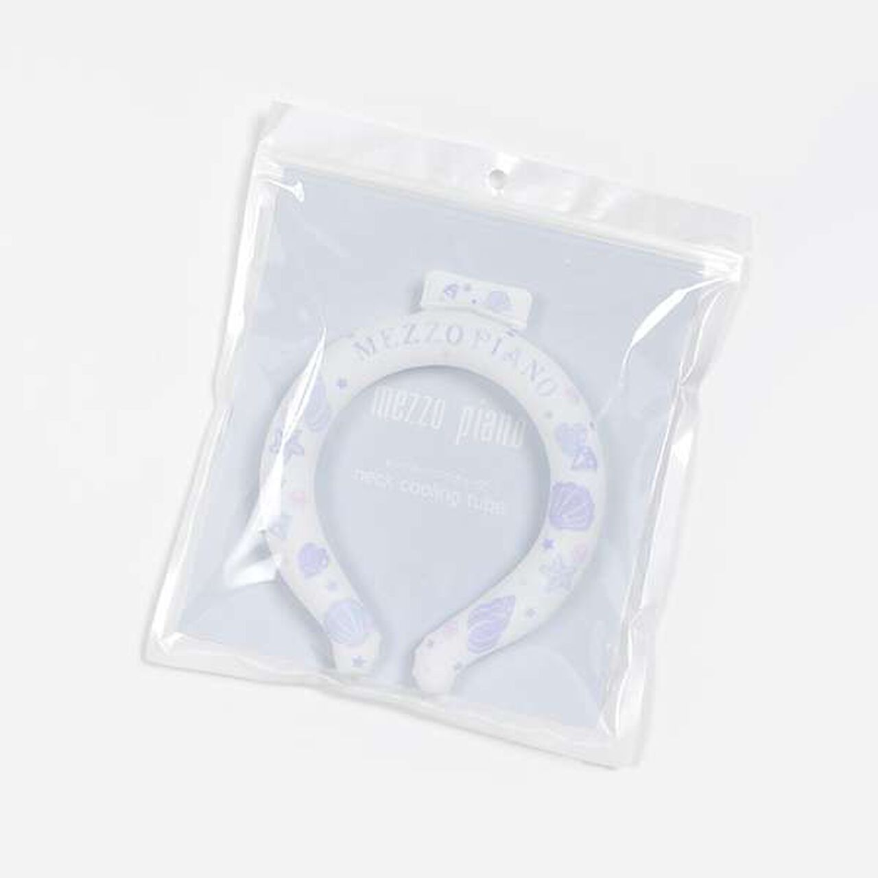 Shell Pattern Neck Cooling Tube,White, large image number 5