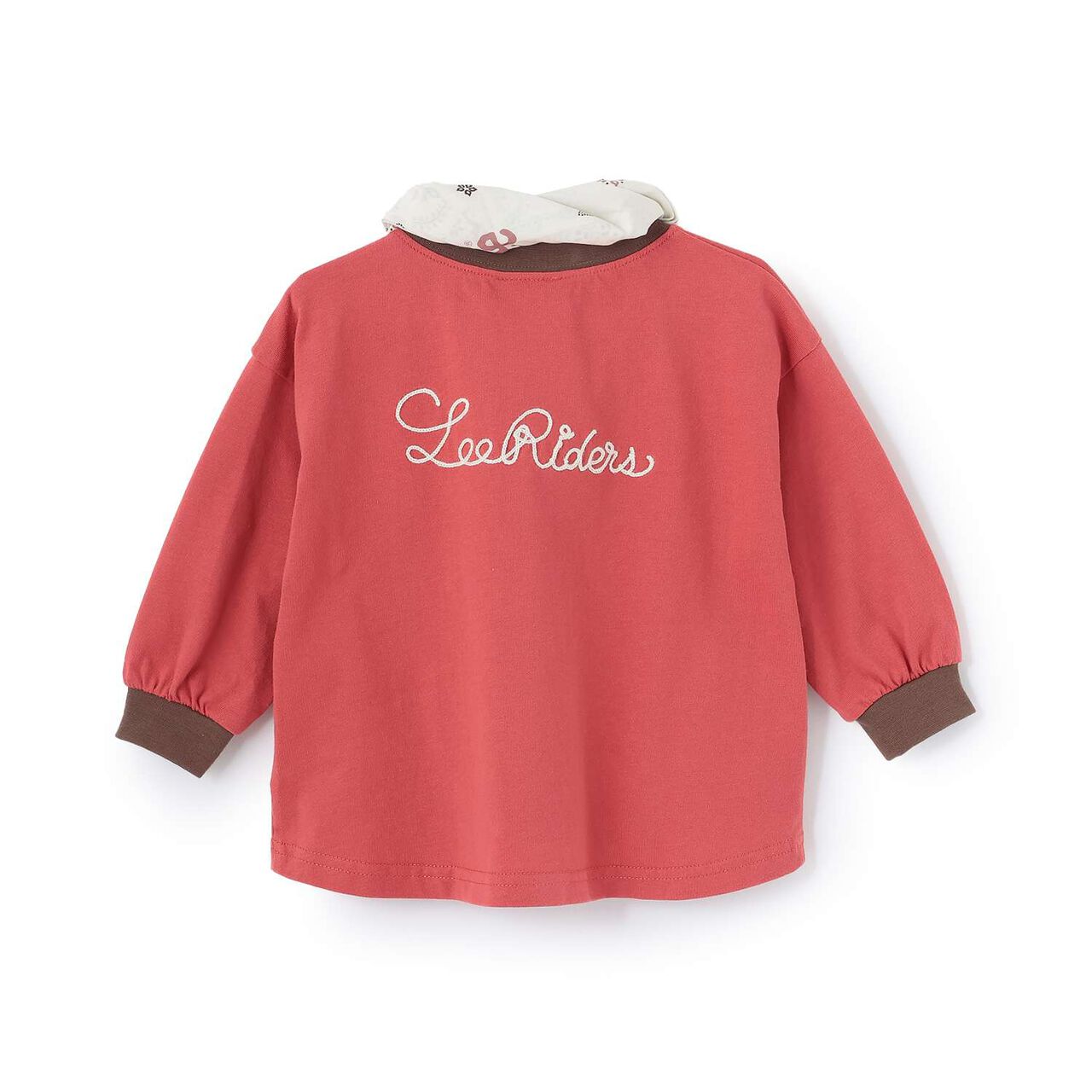 [Lee] Bandana Oversized Long-Sleeve T-Shirt,Pearl white, large image number 5