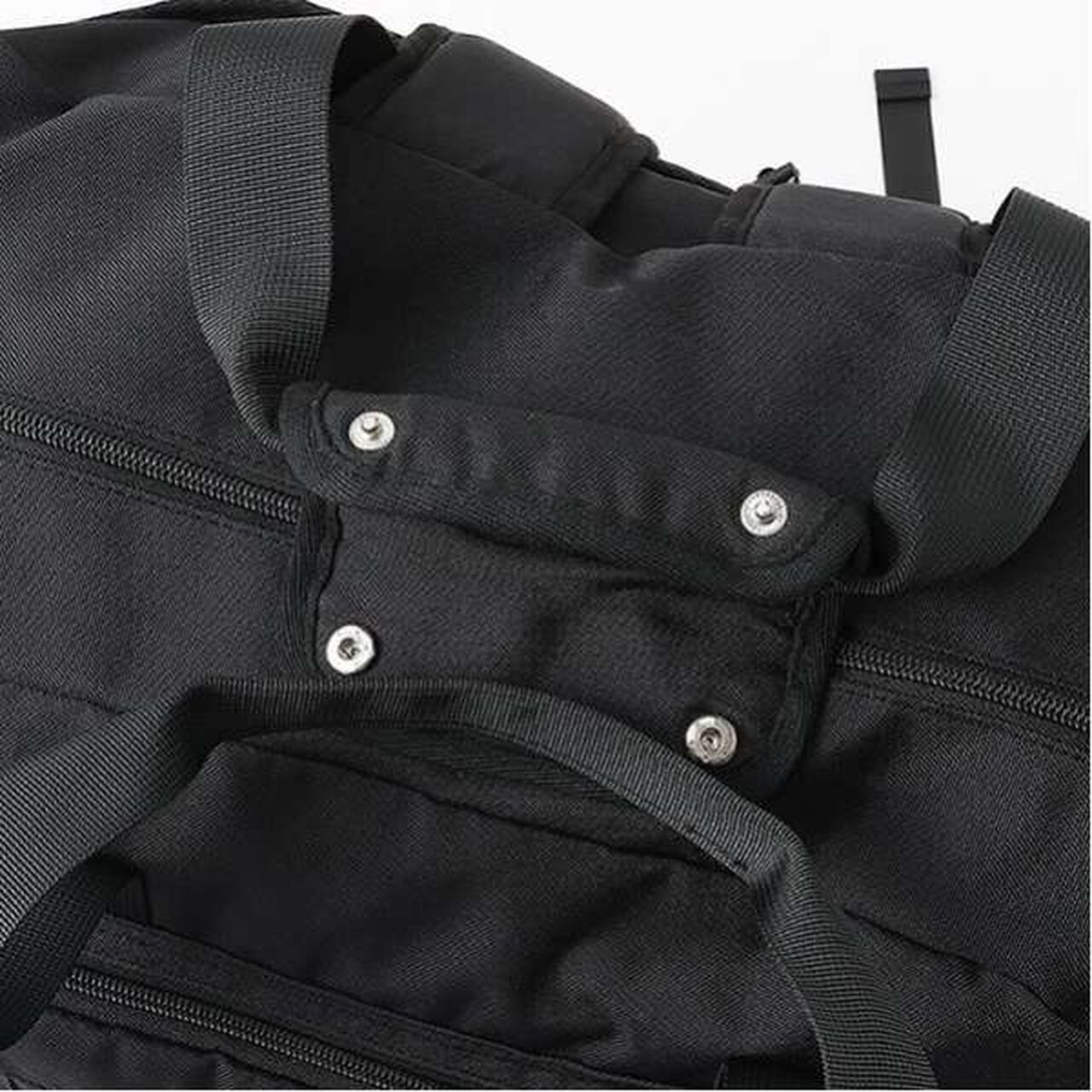 3 WAY Boston Bag with Ribbon Pouch,Black, large image number 13