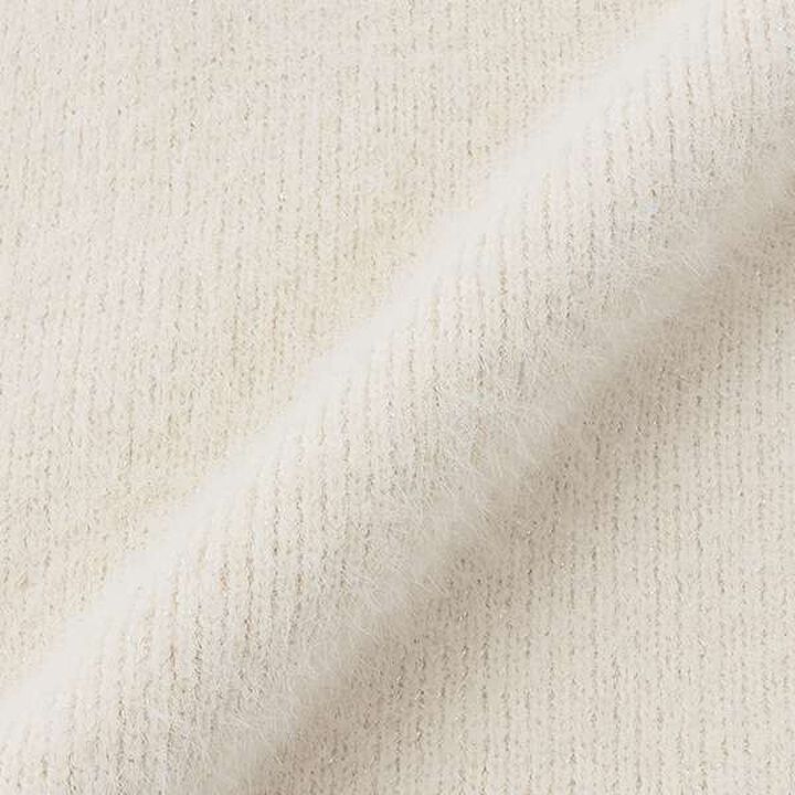 [Link] Lame Knit Skirt,Ivory, medium image number 4