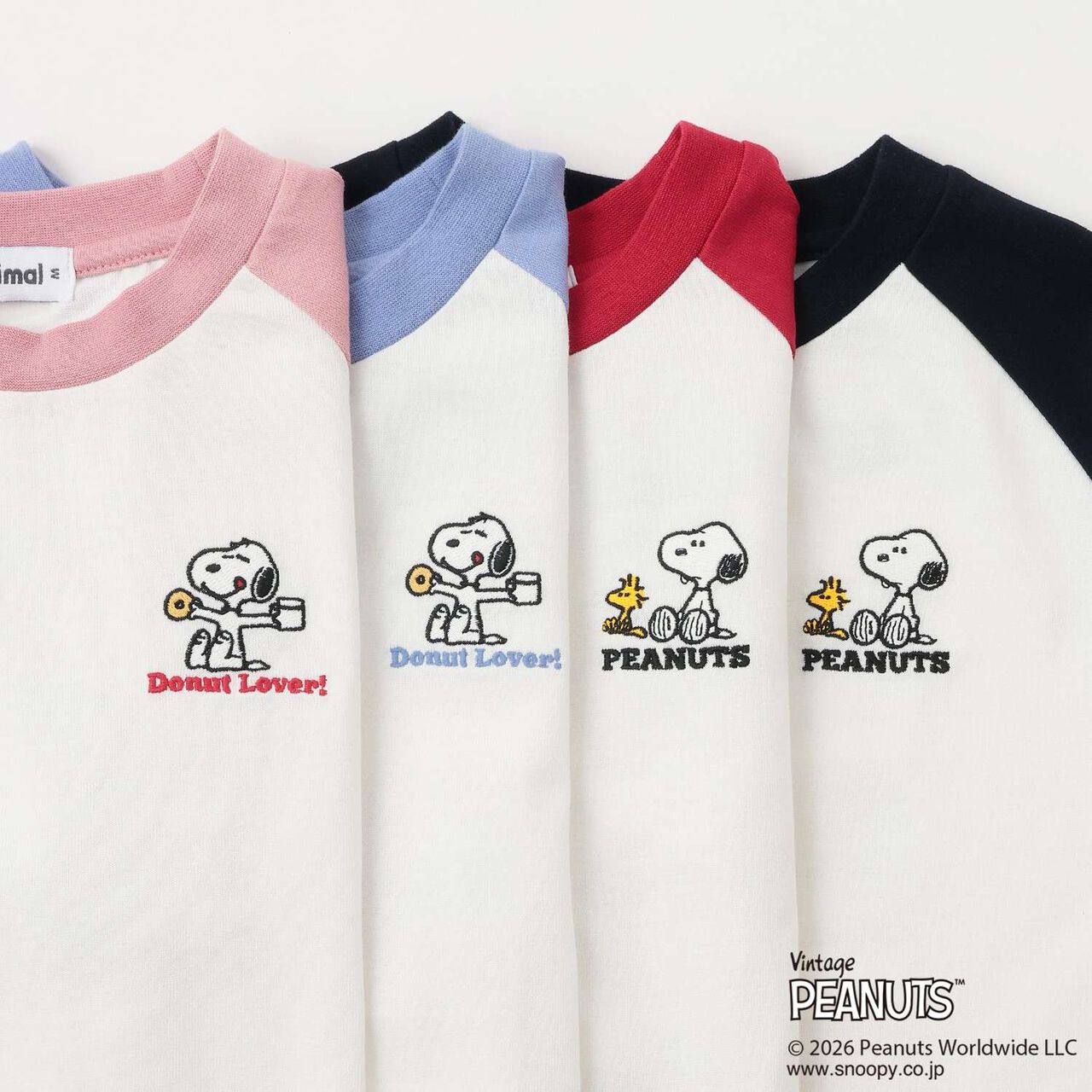 [SNOOPY] Raglan T-Shirt,Navy, large image number 11