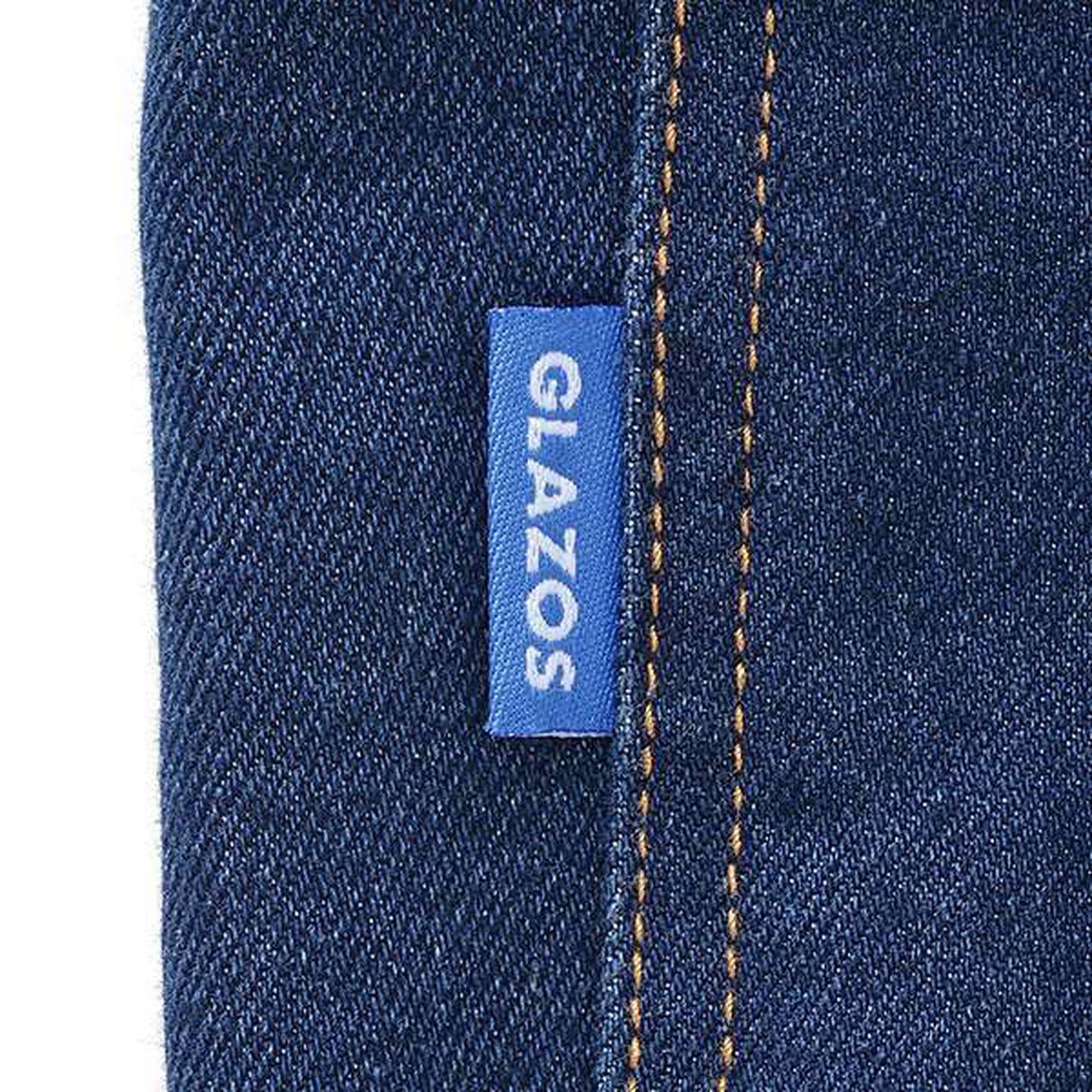 [SKIT0LY] Cool Sensation Denim Half Cargo Pants,Deep blue, large image number 6