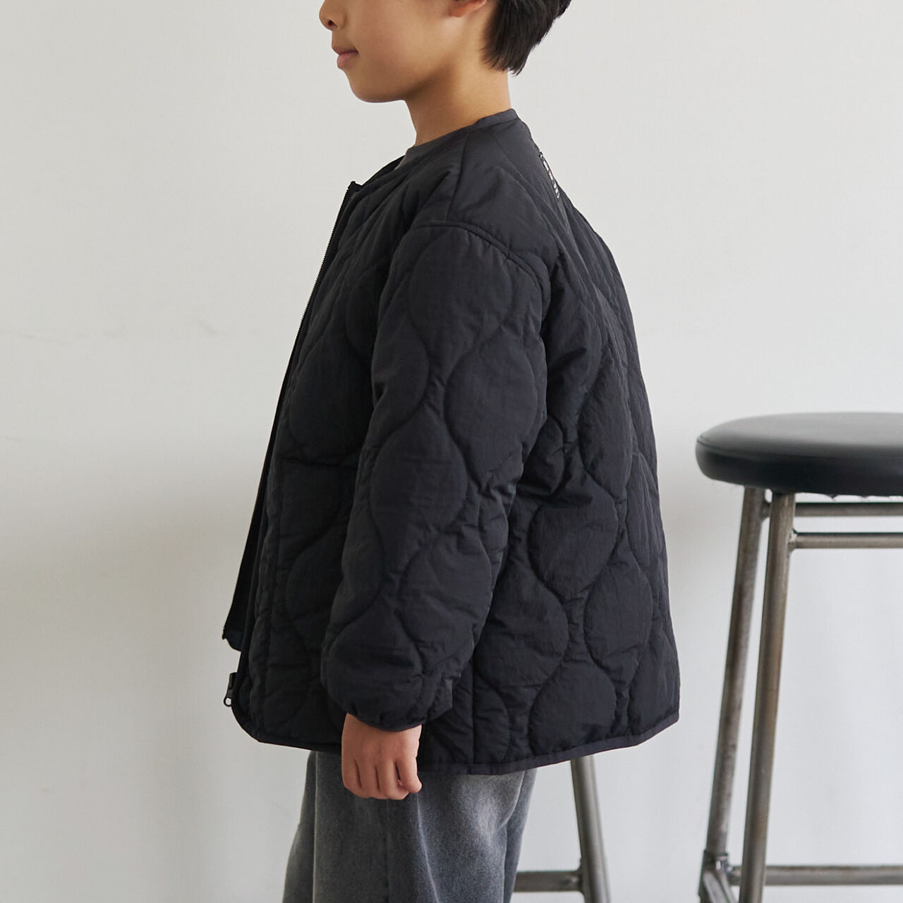 [Pre-Order] Quilted Jacket,Khaki, large image number 3