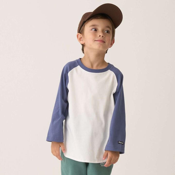 [Comfortable Jersey] Oversized Raglan T-Shirt,, medium