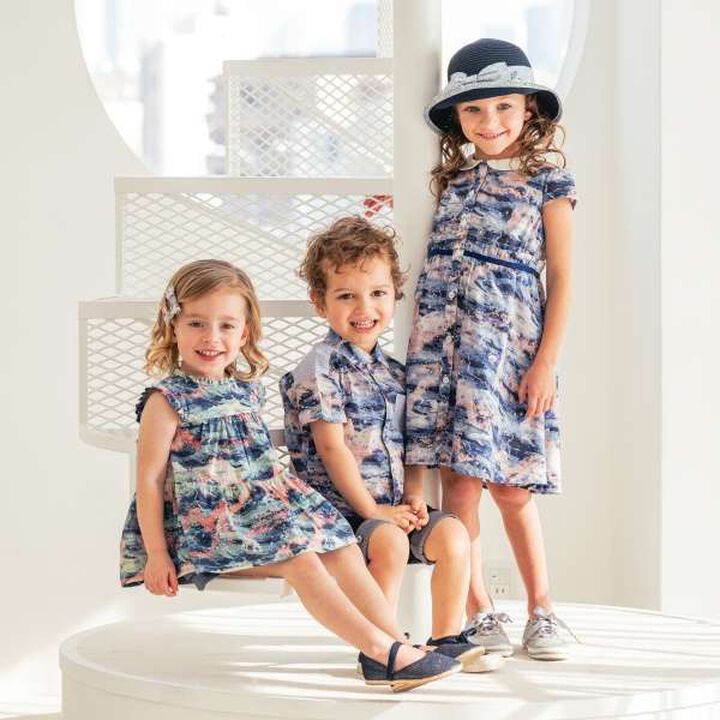 Aurora Sky One-Piece Dress,Blue, medium image number 10