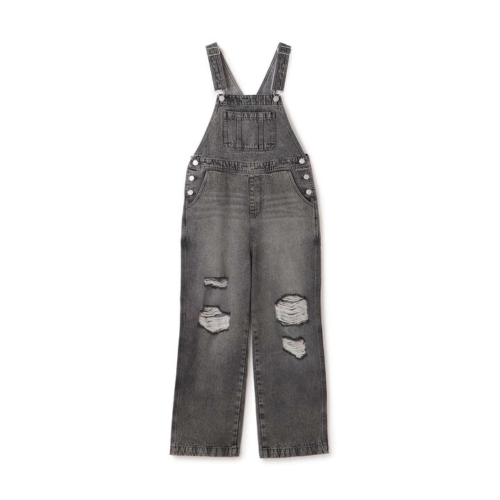 Basic Denim Overalls,Sax blue, medium image number 6