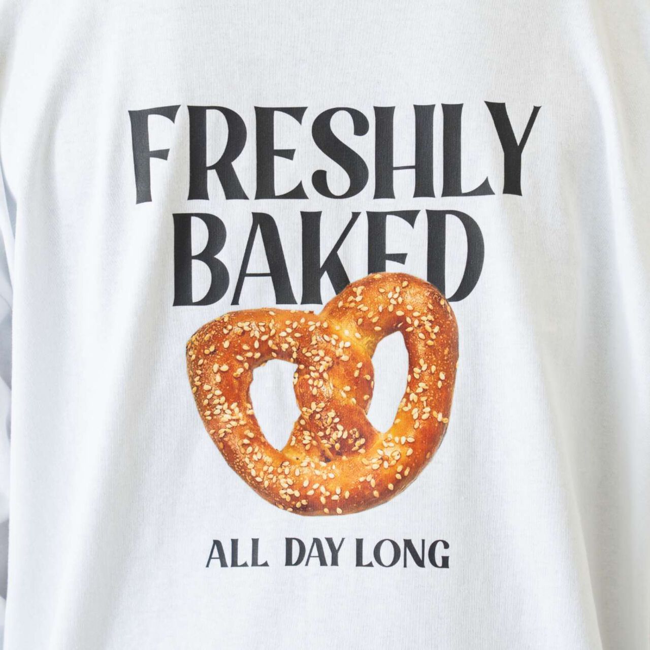 [Matching with Dad Outfit] Link Assortment Transfer Wide Long Sleeve T-Shirt,Blue, large image number 8