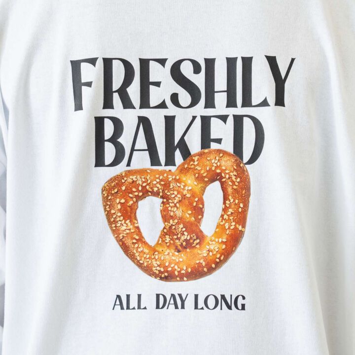 [Matching with Dad Outfit] Link Assortment Transfer Wide Long Sleeve T-Shirt,Blue, medium image number 8