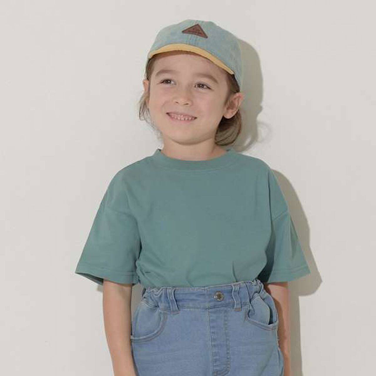 Non-Deforming Soft Cotton Hem Slit Simple Big T-Shirt,Charcoal gray, large image number 23