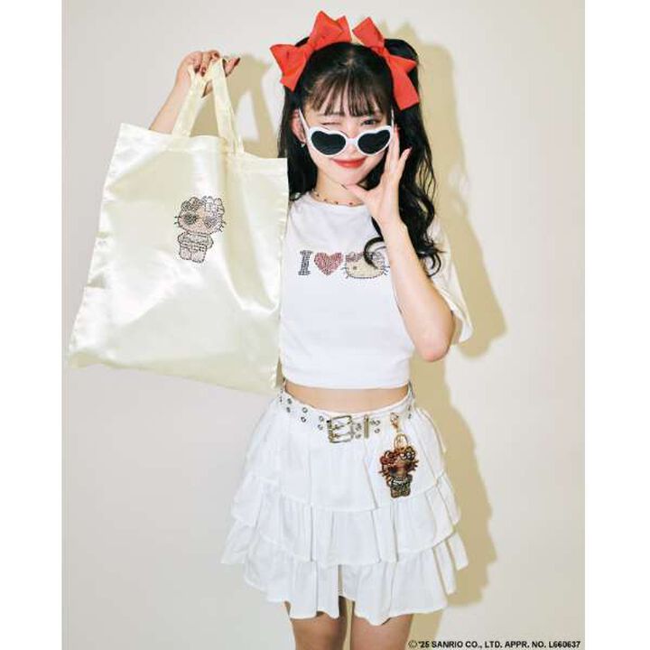 Hello Kitty Sun Protection Tote,Off white, medium image number 3