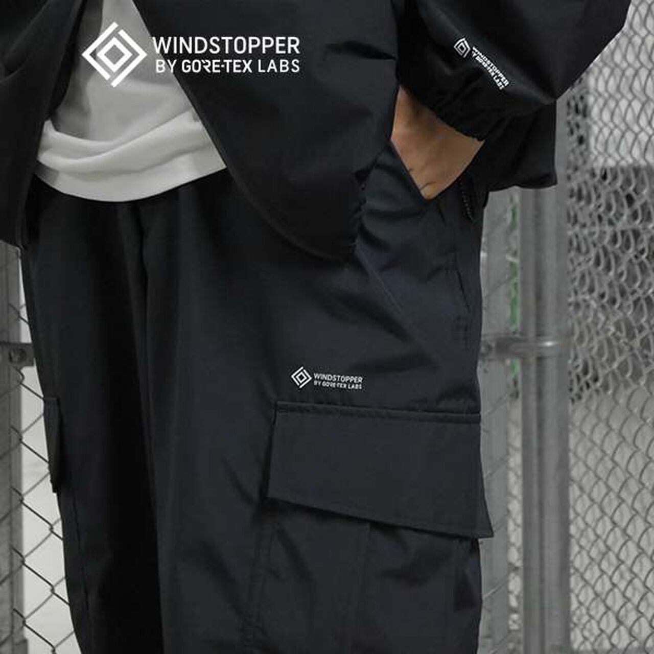 [Adult] [Phenix Exclusive] [GORE-TEX] Wide Cargo Pants,Navy, large image number 20