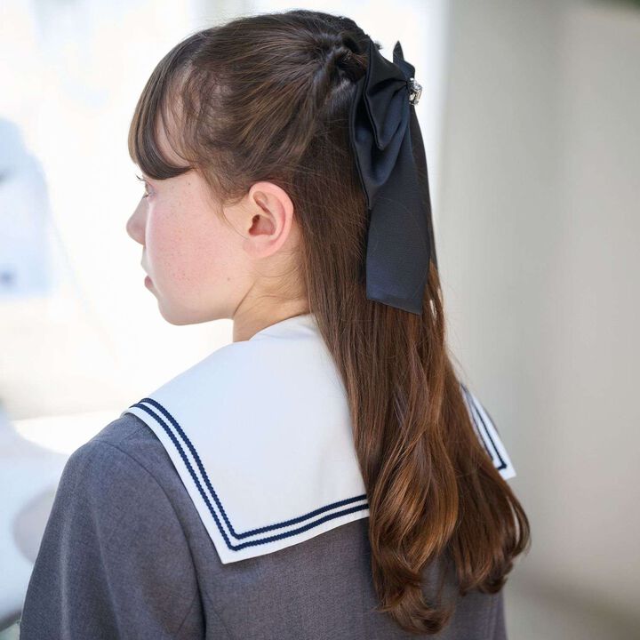 Big Ribbon Barrette♪,Ivory, medium image number 10