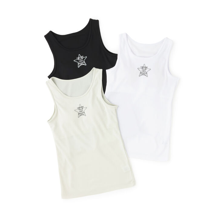 DRY Mesh Tank Top,Black, medium image number 6