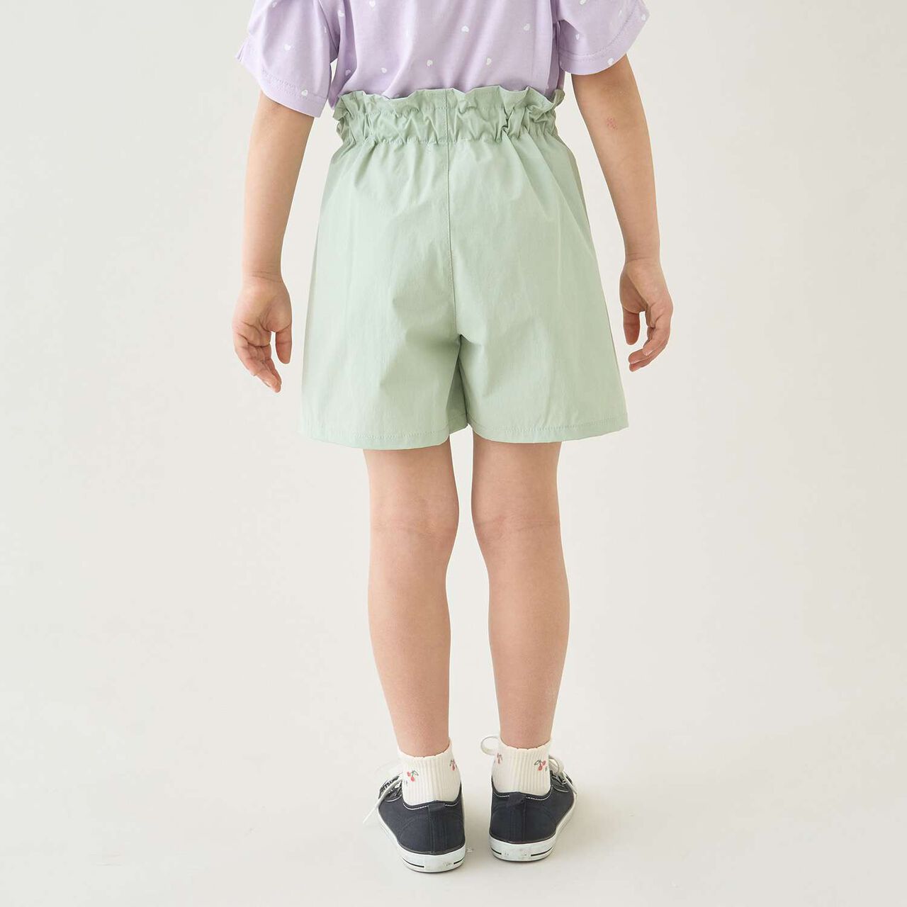 [Land and Water Use] Frill Pocket Shorts for Girls [Kids' Clothing],Red, large image number 24