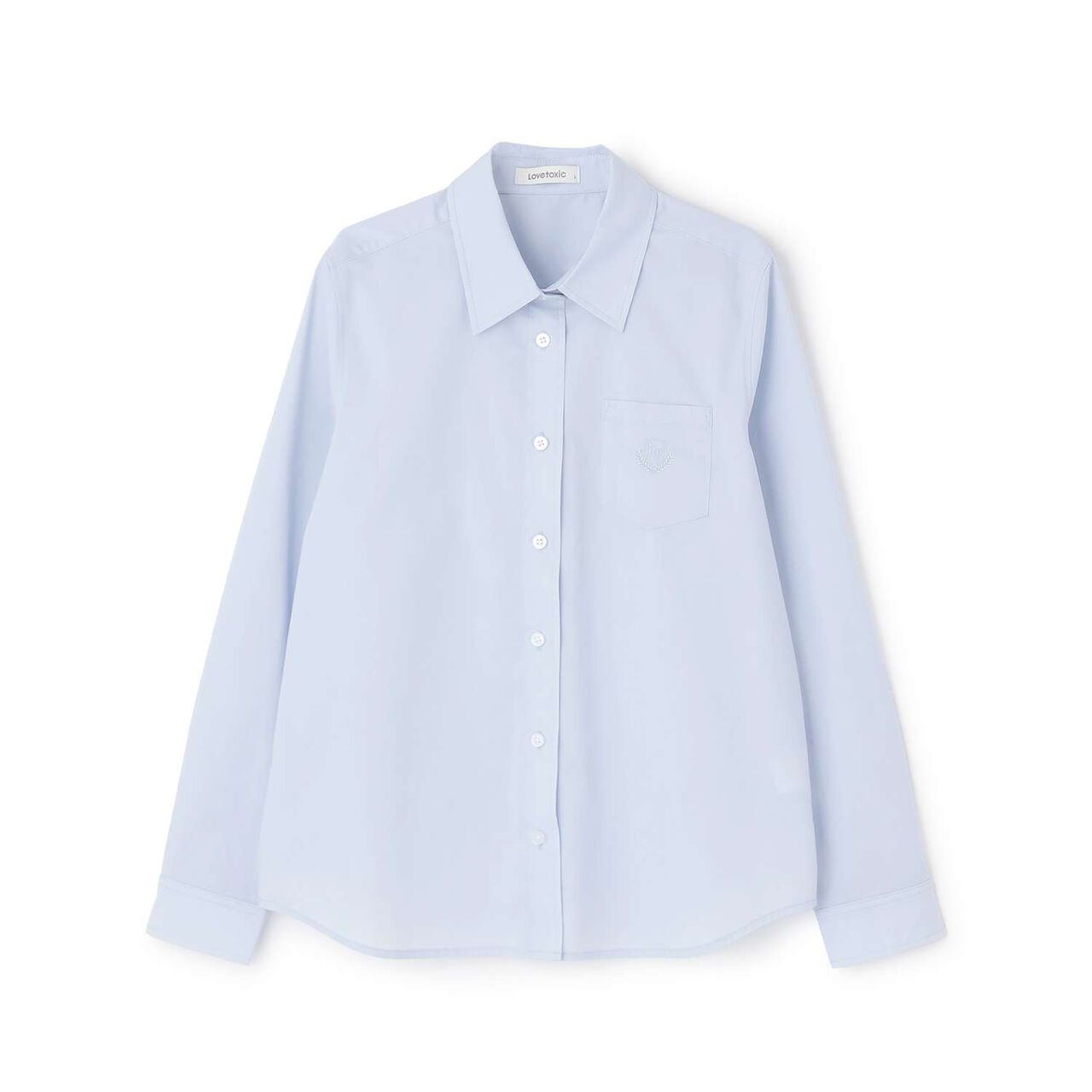 [Graduation Attire & Ceremony] Easy Care Basic Shirt,Light blue, large image number 0