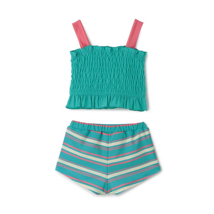 [SWIM] Girls Outfit Set,Emerald green, medium image number 12