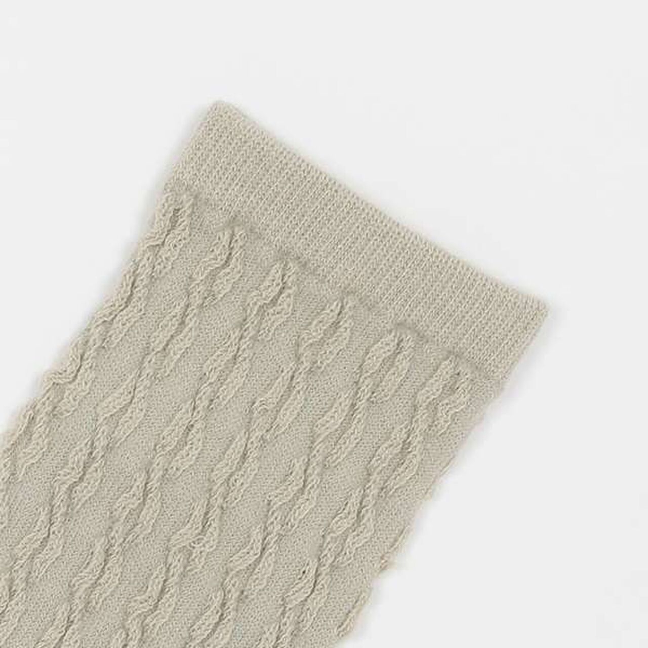 Jacquard Leg Warmers,Light beige, large image number 2