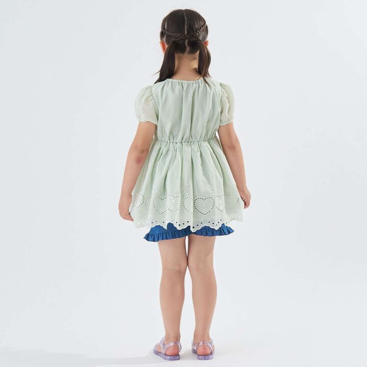 [100% Cotton] Cutwork Lace Tunic,Mint, medium image number 8