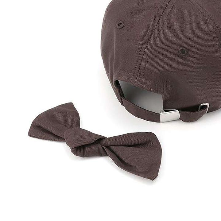 Back Ribbon Cap,Ivory, medium image number 8