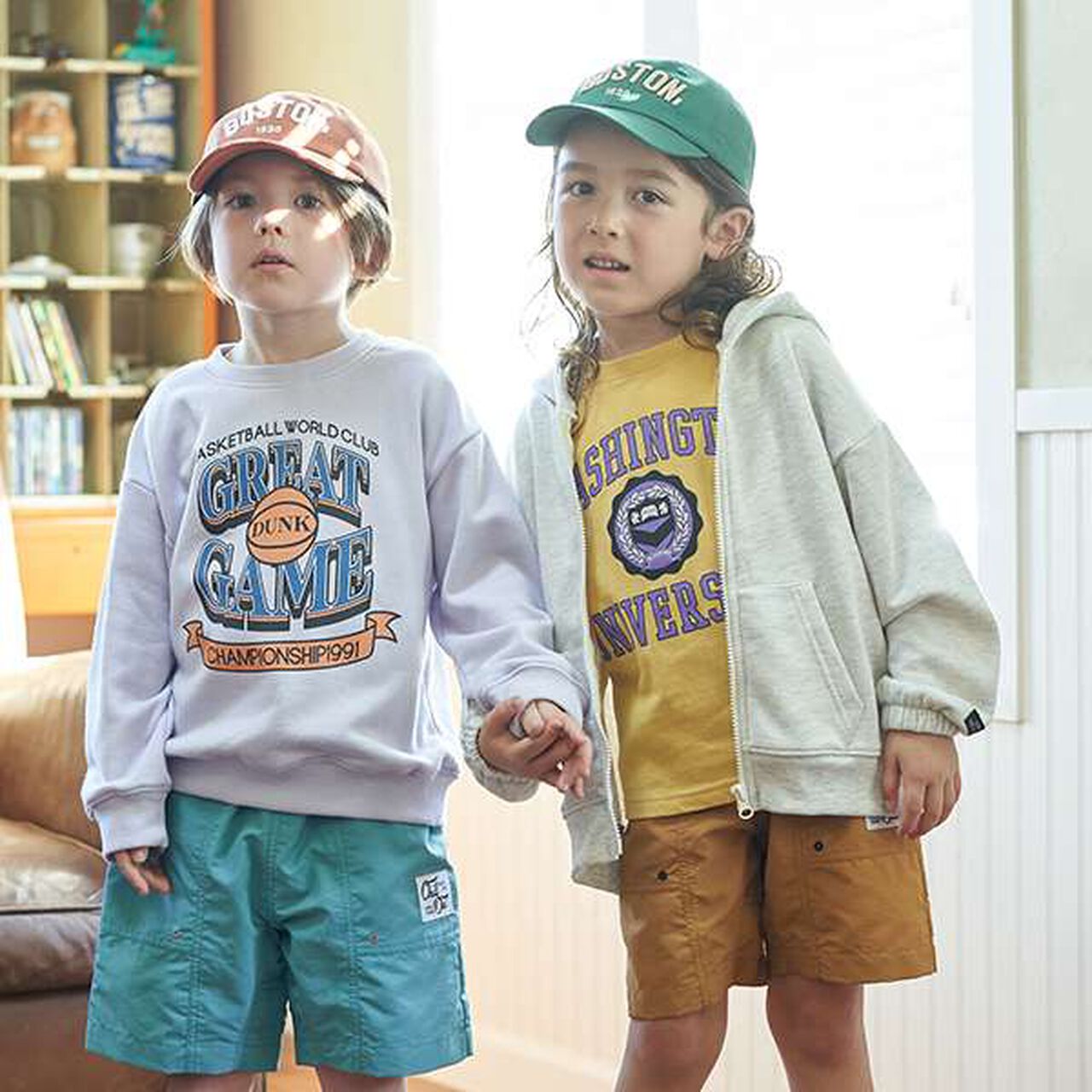 [Versatile Item] Drop Simple Zip Parka,Sax blue, large image number 9