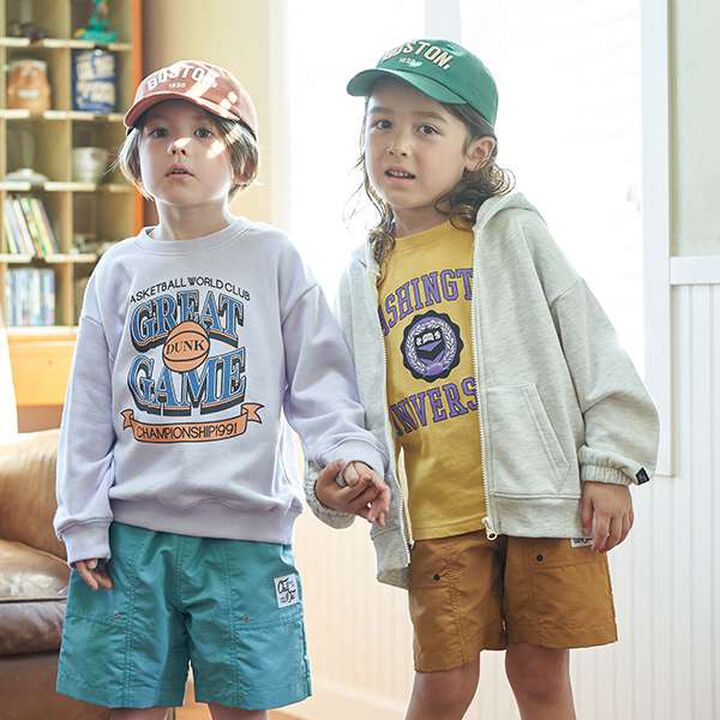 [Versatile Item] Drop Simple Zip Parka,Sax blue, medium image number 9