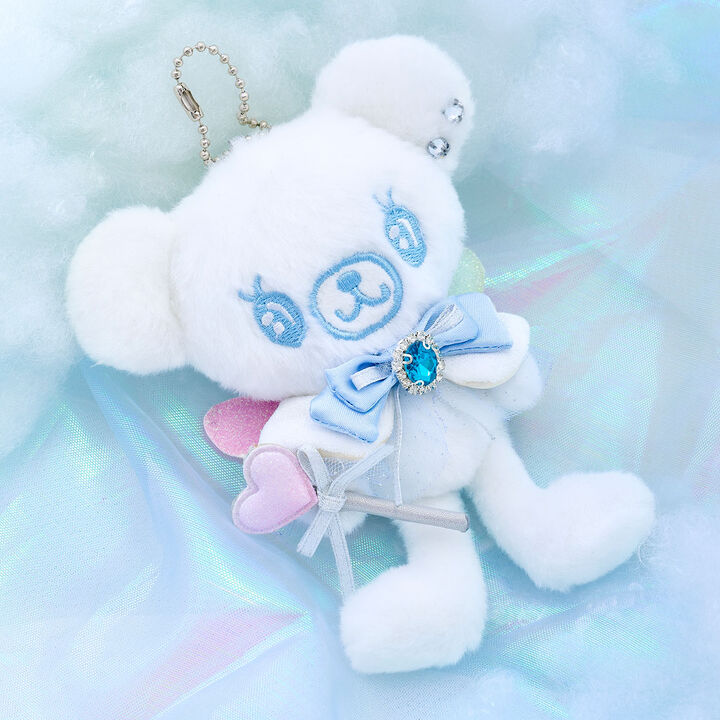 Angel Mint Sparkling Plush Charm,, medium