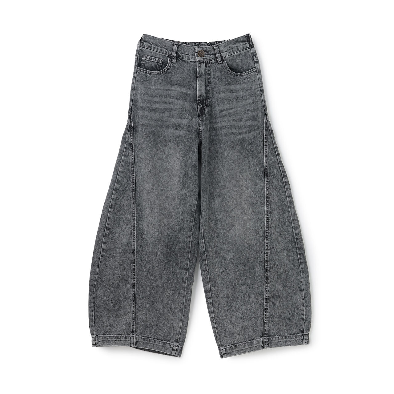 [LTXC / Cool Touch] Balloon Denim Pants,Gray, large image number 16