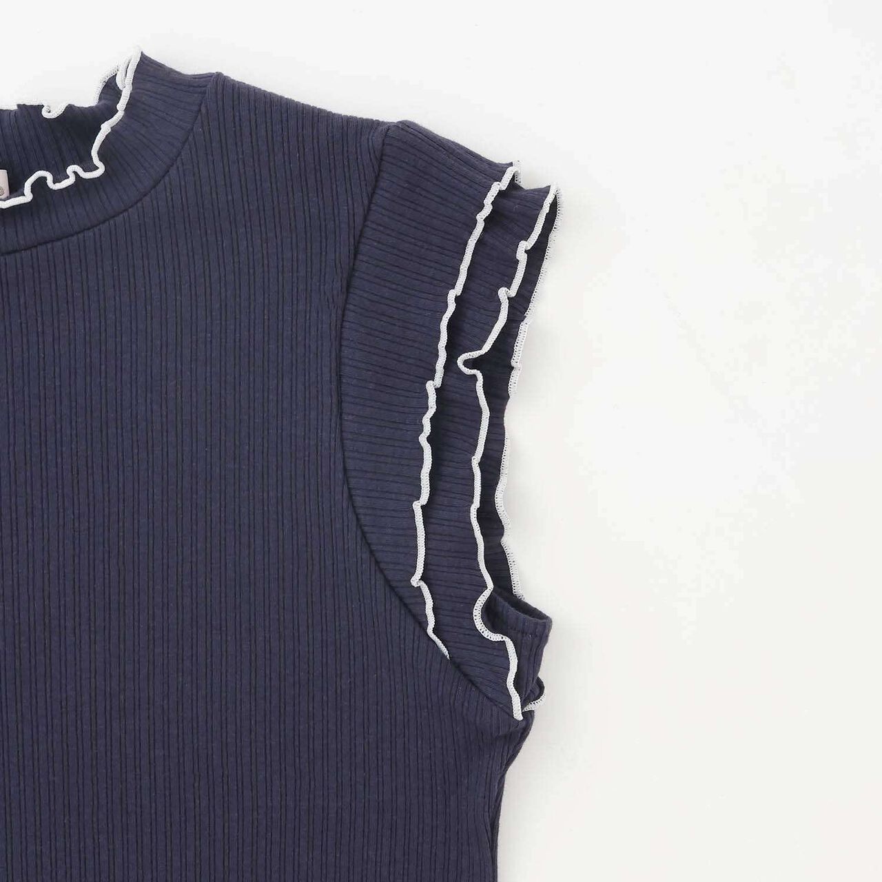 [Restocked] Shoulder Ribbon Jumper Skirt & Melow Inner Set,Black, large image number 11