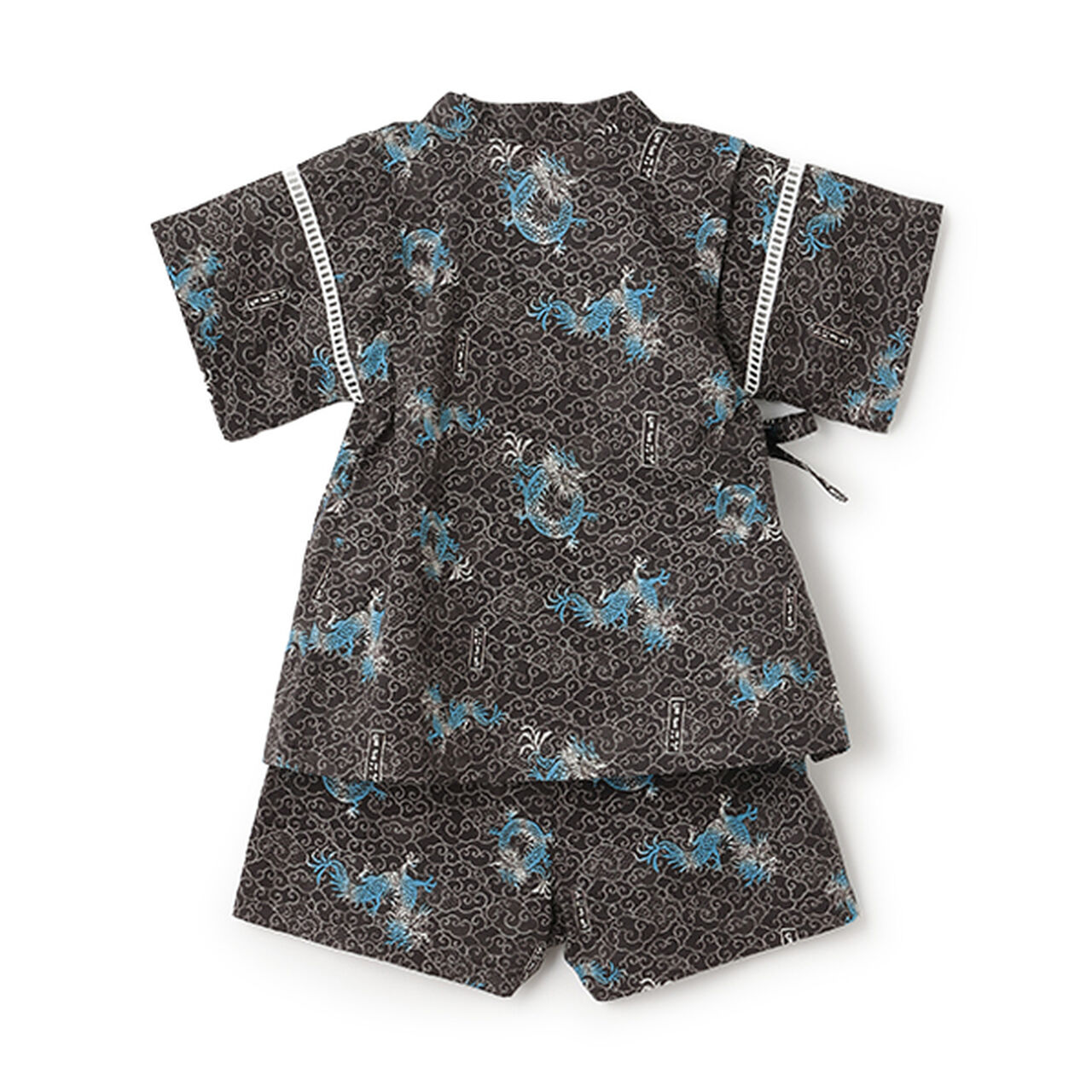 Assorted Boys Jinbei,Charcoal gray, large image number 1