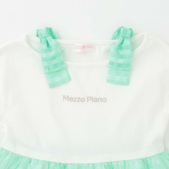 [Popular Item Restocked] Sherbet Embroidery Docking Dress [Not Available at Physical Stores],Lime, medium image number 2