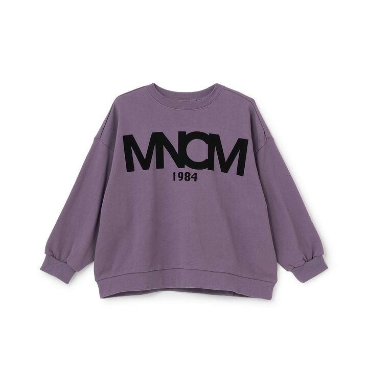 [Muteki Sweatshirt] Stain-Resistant, Quick-Dry & Anti-Pill Wide Sweatshirt [MNCM],Purple, medium image number 0