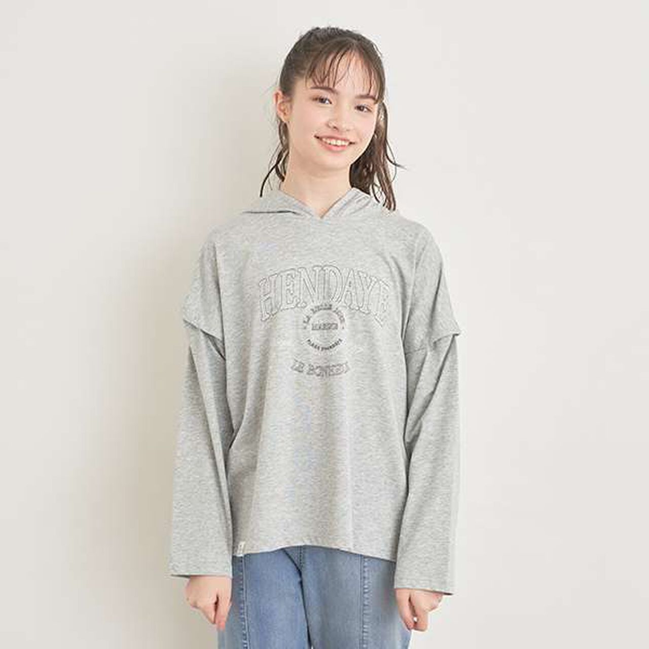 2WAY College Parka,Top gray, large image number 0
