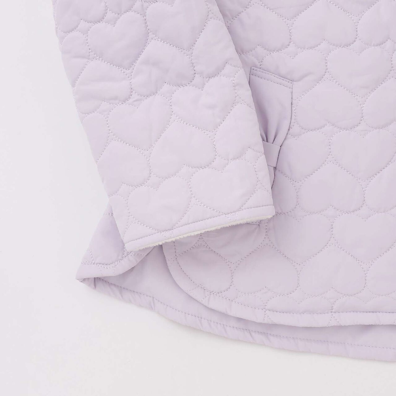 [Popular Item Restocked] [Not Available at Physical Stores] Heart Quilt Bomber Jacket,Pink, large image number 5