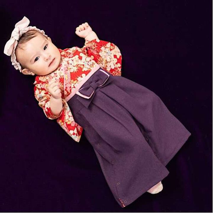 Girls' Hakama All-in-One,, medium